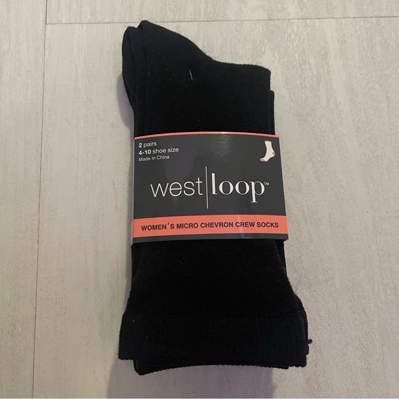 west loop Other West Loop Womens Micro Chevron Crew Socks Poshmark